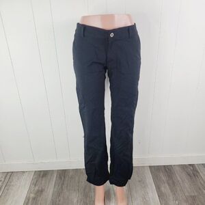 Columbia Women's Black Omni-Heat Straight Leg Outdoor Trail Cargo Pants Size 10